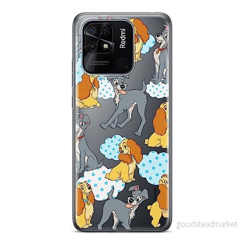 ERT GROUP mobiltelefonfodral för Xiaomi REDMI 10C originalt och officiellt licensierat Disney mönster Lady and the Tramp 004 optimalt anpassad till formen på mobiltelefonen, gedeeltelijk transparant 5905511548506