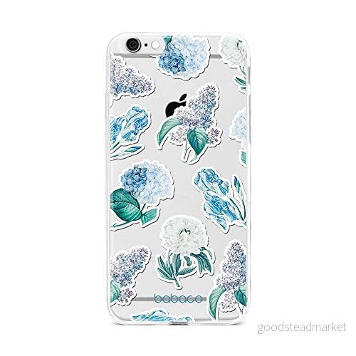 ERT GROUP mobiltelefonfodral för Iphone 6/6S originalt och officiellt licensierat Babaco mönster Flowers 029 optimalt anpassad till formen på mobiltelefonen, gedeeltelijk transparant 5905131273147