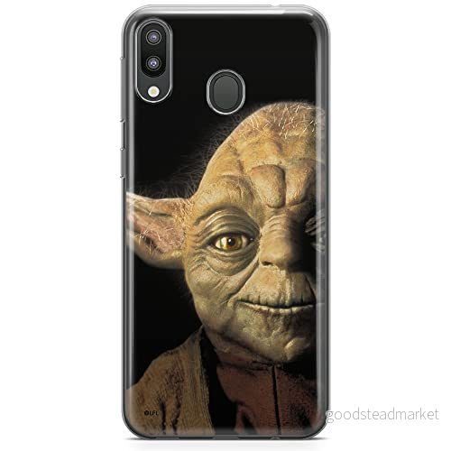 ERT GROUP mobiltelefonfodral för Samsung M20 originalt och officiellt licensierat Star Wars mönster Yoda 004 optimalt anpassad till formen på mobiltelefonen, fodral tillverkad av TPU plast 5904805474392