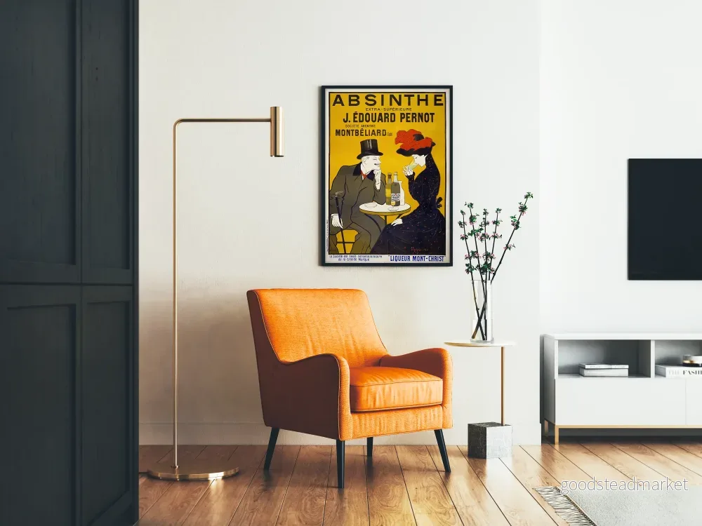 Vintageposter för Absint Extra-Superior J. Édouard Pernot - Bild 2