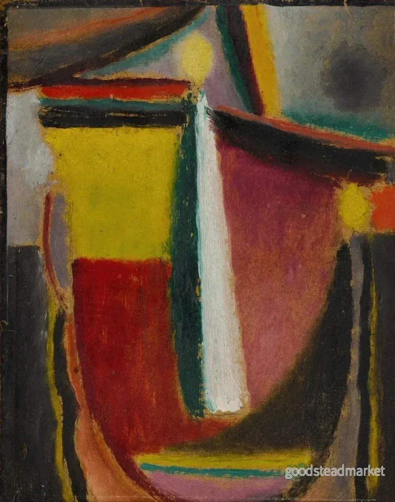 Målning Sammanfattning Huvud - Alexej von Jawlensky | Konsttryck - Bild 2