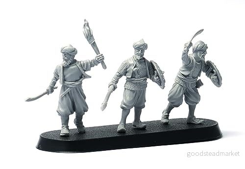 Brother Vinni Saracen Warriors, 28 mm miniatyrer av harts 8586024330375