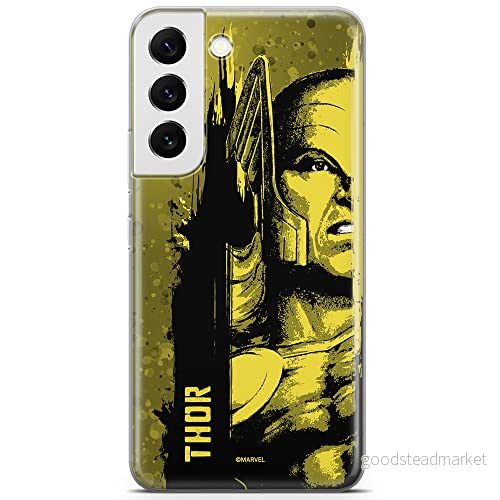 ERT GROUP mobiltelefonfodral för Samsung S22 originalt och officiellt licensierat Marvel mönster Thor 001 optimalt anpassad till formen på mobiltelefonen, fodral tillverkad av TPU plast 5904805311413