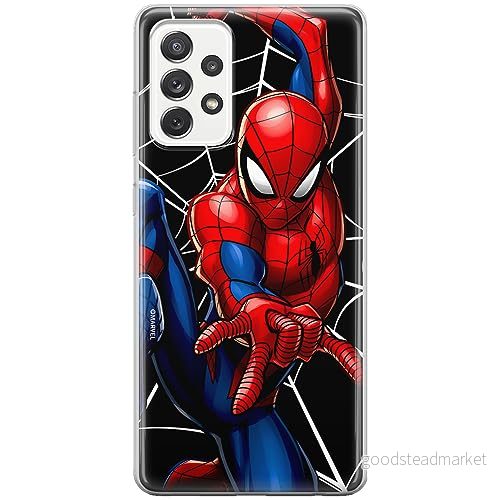 ERT GROUP mobiltelefonfodral för Samsung A73 5G originalt och officiellt licensierat Marvel mönster Spider Man 039 optimalt anpassad till formen på mobiltelefonen, fodral tillverkad av TPU plast 5905795014780