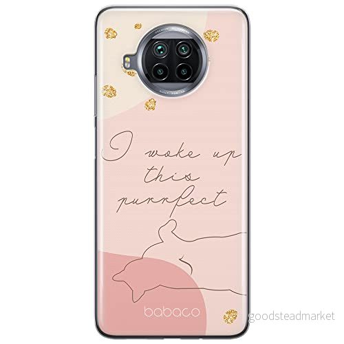 ERT GROUP mobiltelefonfodral för Xiaomi MI 10T LITE/REDMI NOTE 9 PRO 5G originalt och officiellt licensierat Babaco mönster Cats 008, fodral tillverkad av TPU plast 5905131106834