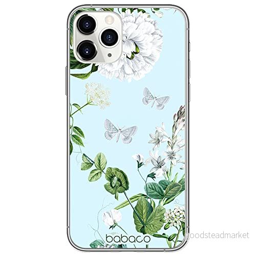 ERT GROUP mobiltelefonfodral för Iphone 11 PRO MAX originalt och officiellt licensierat Babaco mönster Flowers 030 optimalt anpassad till formen på mobiltelefonen, fodral tillverkad av TPU plast 5905131275233