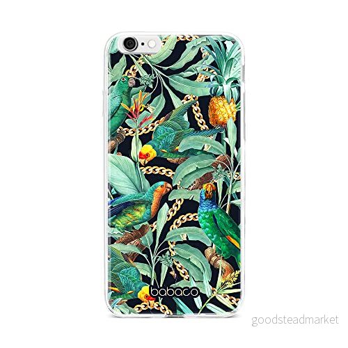 ERT GROUP mobiltelefonfodral för Iphone 6/6S originalt och officiellt licensierat Babaco mönster Flowers 058 optimalt anpassad till formen på mobiltelefonen, fodral tillverkad av TPU plast 5905131367600