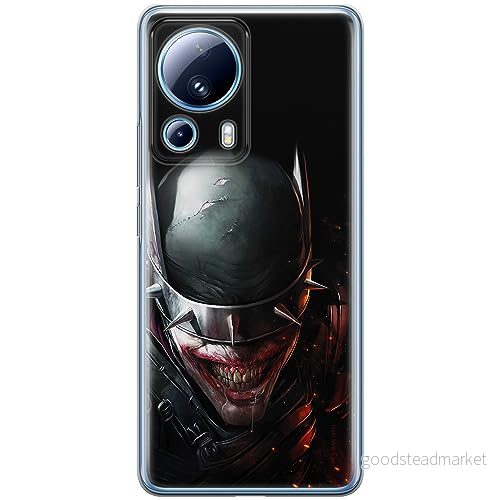 ERT GROUP mobiltelefonfodral för Xiaomi 13 LITE/CIVI 2 originalt och officiellt licensierat DC mönster Batman Who Laughs 002 anpassad till formen på mobiltelefonen, fodral tillverkad av TPU plast 5905511932626