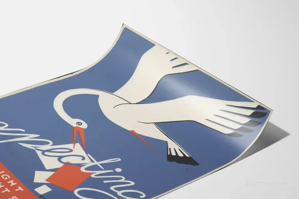 Vintageposter med hälsoråd från din läkare eller hälsokontor - Bild 3