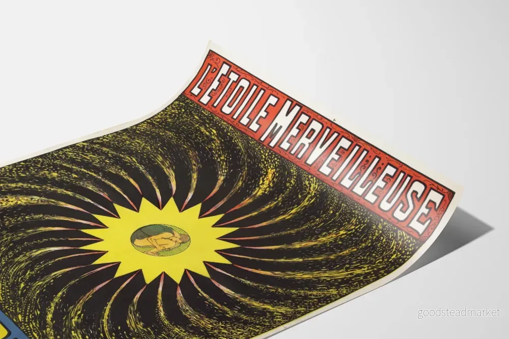 Vintageposter L'Étoile Merveilleuse Skapelse Lepère - Bild 3