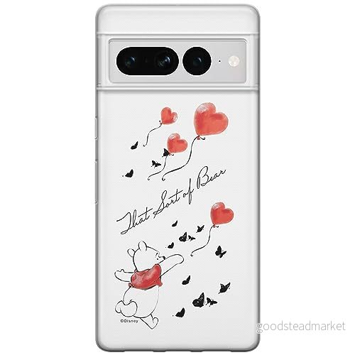 ERT GROUP mobiltelefonfodral för Google PIXEL 7 PRO originalt och officiellt licensierat Disney mönster Winnie the Pooh & Friends 001, fodral tillverkad av TPU plast 5905795161859