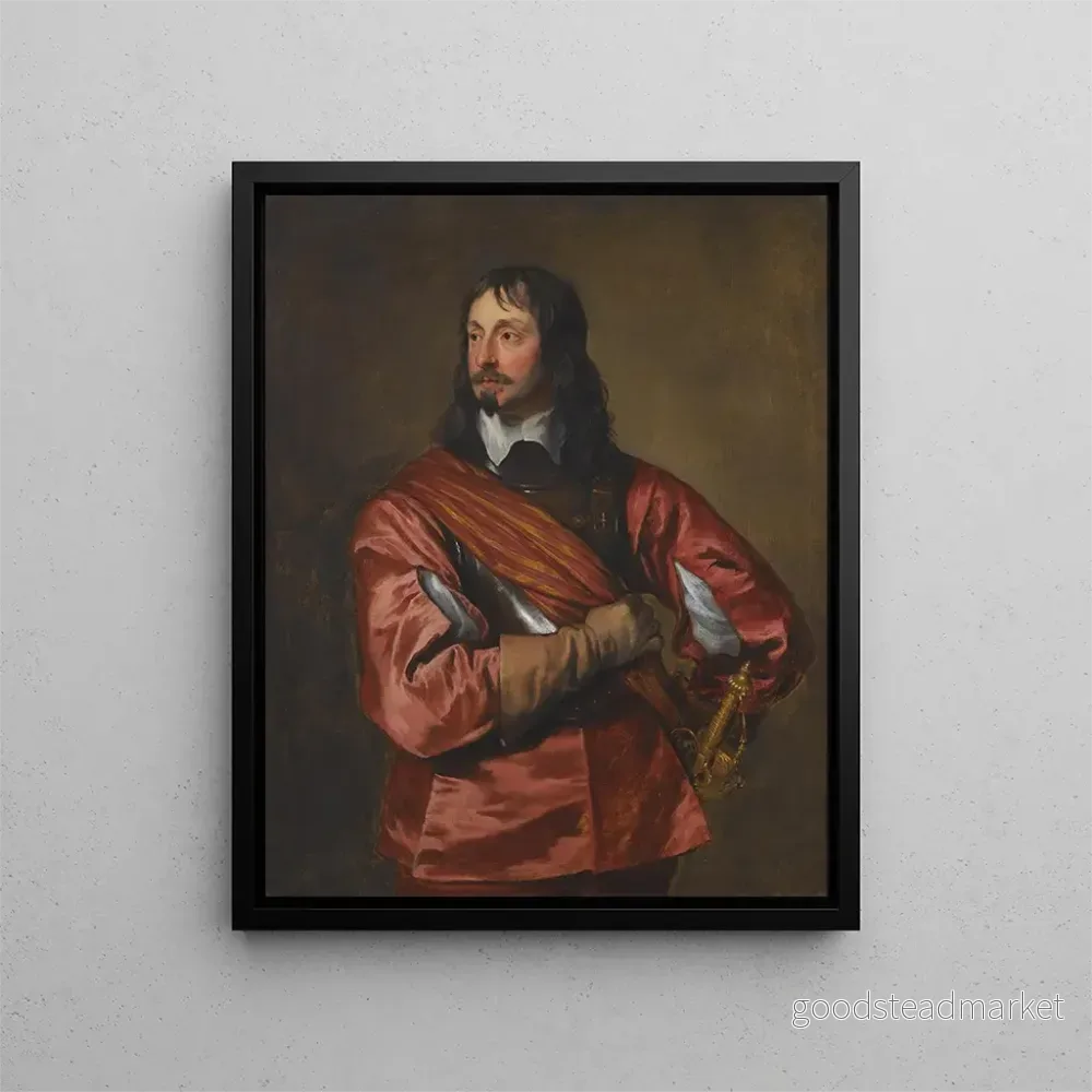 Målning av Sir John Mennes – Antoine van Dyck | Konsttryck Målning av Sir John Mennes – Antoine van Dyck | Konsttryck
