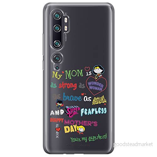 ERT GROUP mobiltelefonfodral för Xiaomi MI NOTE 10 / PRO originalt och officiellt licensierat DC mönster Super Girls 004 anpassad till formen på mobiltelefonen, gedeeltelijk transparant 5904805584398