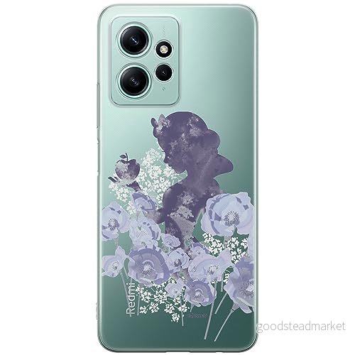ERT GROUP mobiltelefonfodral för Xiaomi REDMI NOTE 12 4G originalt och officiellt licensierat Disney mönster Snow White 004 optimalt anpassad till formen på mobiltelefonen, gedeeltelijk transparant 5905511951283