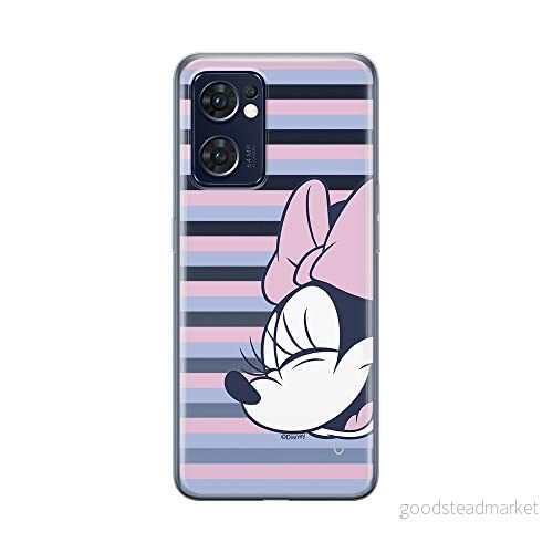 ERT GROUP mobiltelefonfodral för Oppo RENO 7 5G originalt och officiellt licensierat Disney mönster Minnie 022 optimalt anpassad till formen på mobiltelefonen, gedeeltelijk transparant 5905511306304