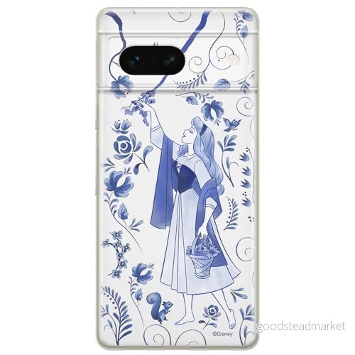ERT GROUP mobiltelefonfodral för Google PIXEL 7 originalt och officiellt licensierat Disney mönster Aurora 003 optimalt anpassad till formen på mobiltelefonen, fodral tillverkad av TPU plast 5905795159252