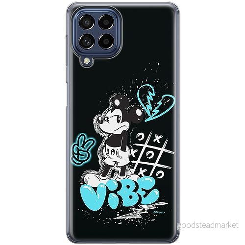 ERT GROUP mobiltelefonfodral för Samsung M33 5G originalt och officiellt licensierat Disney mönster Mickey 051 optimalt anpassad till formen på mobiltelefonen, fodral tillverkad av TPU plast 5905795033521