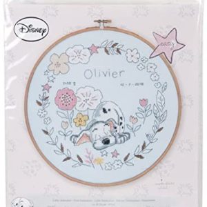 Vervaco stickpack Disney liten dalmatiner, räknemönster, bomull, flerfärgad, 24 x 0,3 cm 5413480697328