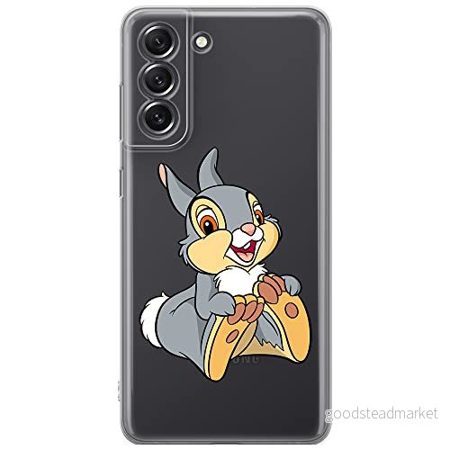 ERT GROUP mobiltelefonfodral för Samsung S21 FE originalt och officiellt licensierat Disney mönster Thumper 002 optimalt anpassad till formen på mobiltelefonen, gedeeltelijk transparant 5905131155856