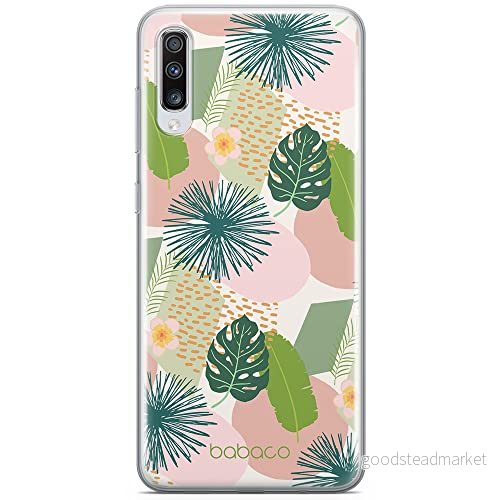 ERT GROUP mobiltelefonfodral för Samsung A70 originalt och officiellt licensierat Babaco mönster Plants 012 optimalt anpassad till formen på mobiltelefonen, fodral tillverkad av TPU plast 5903932578836