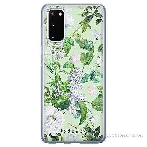 ERT GROUP mobiltelefonfodral för Samsung S20 / S11E originalt och officiellt licensierat Babaco mönster Flowers 038 optimalt anpassad till formen på mobiltelefonen, fodral tillverkad av TPU plast 5905131302939