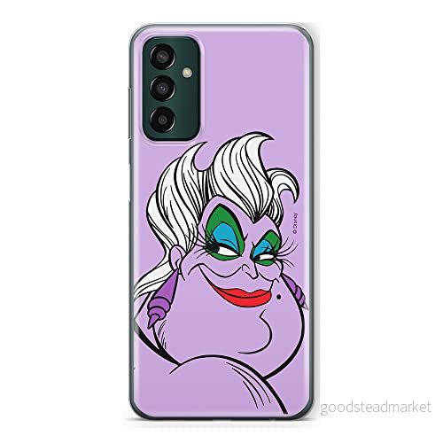 ERT GROUP mobiltelefonfodral för Samsung M13 4G originalt och officiellt licensierat Disney mönster Ursula 001 optimalt anpassad till formen på mobiltelefonen, fodral tillverkad av TPU plast 5905511328795