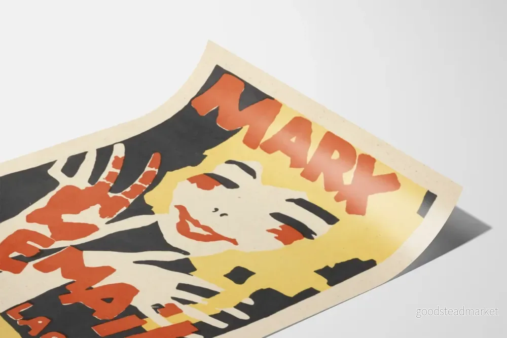 Vintage dekorativ poster Marx Email vernis - Bild 3