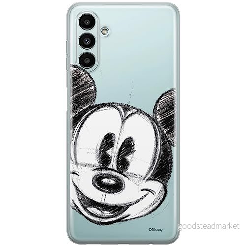 ERT GROUP mobiltelefonfodral för Samsung A13 5G/A04S originalt och officiellt licensierat Disney mönster Mickey 004 optimalt anpassad till formen på mobiltelefonen, gedeeltelijk transparant 5904805565908