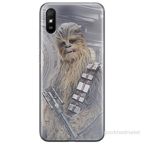 ERT GROUP mobiltelefonfodral för Xiaomi REDMI 9A originalt och officiellt licensierat Star Wars mönster Chewbacca 002 optimalt anpassad till formen på mobiltelefonen, fodral tillverkad av TPU plast 5903040299340