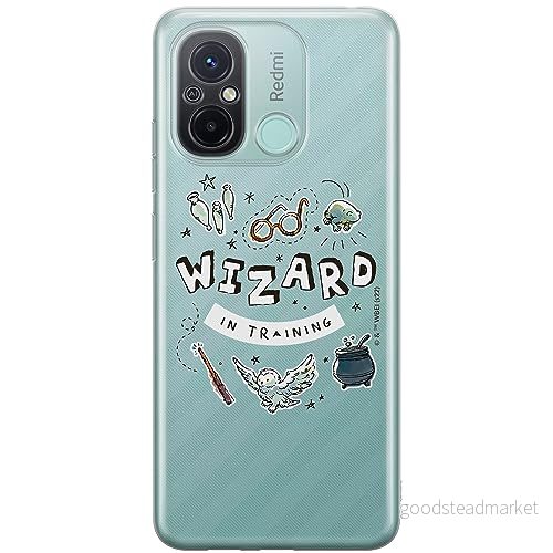 ERT GROUP mobiltelefonfodral för Xiaomi REDMI 12C/ 11A originalt och officiellt licensierat Harry Potter mönster 242 optimalt anpassad till formen på mobiltelefonen, gedeeltelijk transparant 5905511848477