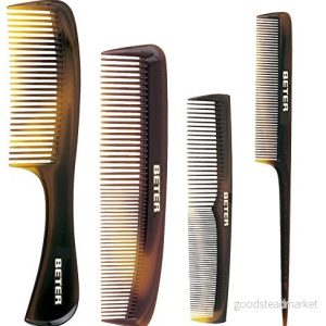 Beter 12998 Paket med 4 kammar, brun. 8412122129989 Beter 12998 Paket med 4 kammar, brun. 8412122129989
