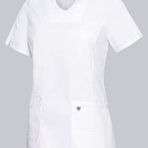 BP 1762 684 0021 2XLn superlätt tyg överdrag kasack för kvinnor, 49% bomull/49% polyester/2% elastolefin, vit, 2 XLn storlek 4055301712349 BP 1762 684 0021 2XLn superlätt tyg överdrag kasack för kvinnor, 49% bomull/49% polyester/2% elastolefin, vit, 2 XLn storlek 4055301712349