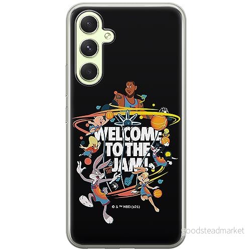 ERT GROUP mobiltelefonfodral för Samsung A54 5G originalt och officiellt licensierat Looney Tunes mönster Space Jam 003 optimalt anpassad till formen på mobiltelefonen, fodral tillverkad av TPU plast 5905511810122