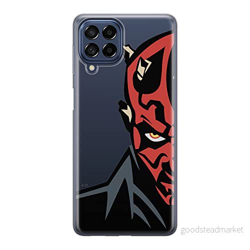 ERT GROUP mobiltelefonfodral för Samsung M33 5G originalt och officiellt licensierat Star Wars mönster Darth Maul 003 optimalt anpassad till formen på mobiltelefonen, gedeeltelijk transparant 5905511349806