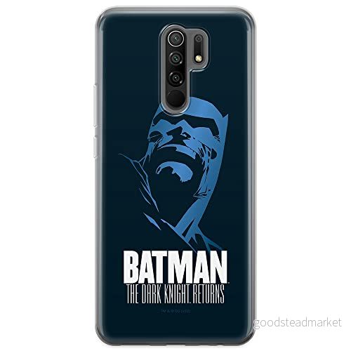 ERT GROUP mobiltelefonfodral för Xiaomi REDMI 9 originalt och officiellt licensierat DC mönster Batman 034 optimalt anpassad till formen på mobiltelefonen, fodral tillverkad av TPU plast 5903040306994