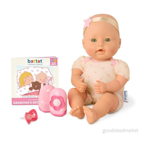 Baby Sweetheart babydocka med kläder, napp och tillbehör för läggdags Mjuk docka bilderbok på engelska Leksak från 2 år 62243331181