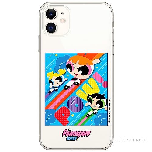 ERT GROUP mobiltelefonfodral för Iphone 11 originalt och officiellt licensierat The Powerpuff Girls mönster 025 anpassad till formen på mobiltelefonen, gedeeltelijk transparant 5905511970482