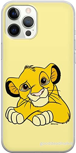 ERT GROUP mobiltelefonfodral för Iphone 12/12 PRO originalt och officiellt licensierat Disney mönster Simba & Friends 009 anpassad till formen på mobiltelefonen, fodral tillverkad av TPU plast 5905131175076