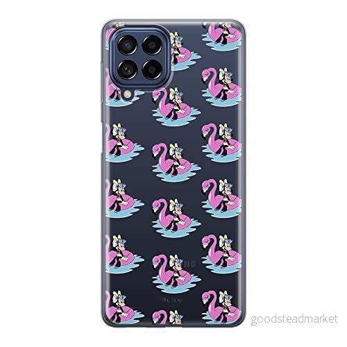 ERT GROUP mobiltelefonfodral för Samsung M33 5G originalt och officiellt licensierat Disney mönster Minnie 023 optimalt anpassad till formen på mobiltelefonen, gedeeltelijk transparant 5905511350291