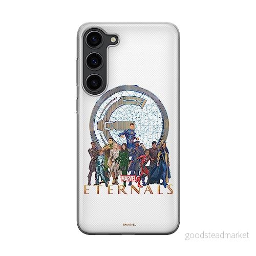 ERT GROUP mobiltelefonfodral för Samsung S23 PLUS originalt och officiellt licensierat Marvel mönster Eternals 006 optimalt anpassad till formen på mobiltelefonen, fodral tillverkad av TPU plast 5905511452018