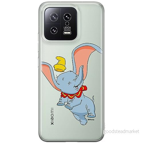 ERT GROUP mobiltelefonfodral för Xiaomi 13 originalt och officiellt licensierat Disney mönster Dumbo 015 optimalt anpassad till formen på mobiltelefonen, gedeeltelijk transparant 5905511906283