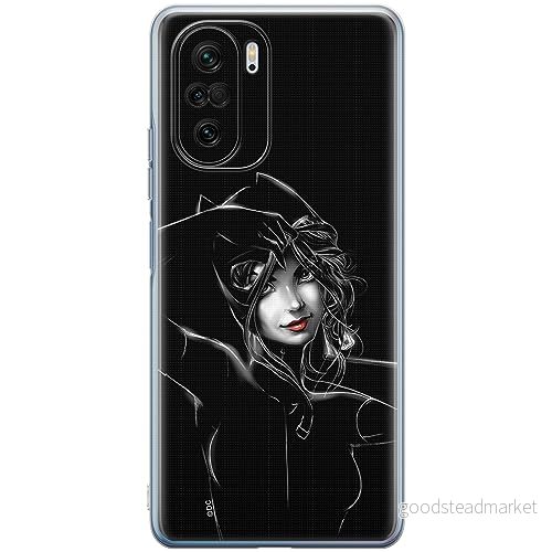 ERT GROUP mobiltelefonfodral för Xiaomi MI 11i/ REDMI K40/K40 PRO/POCO F3/ F3 PRO originalt och officiellt licensierat DC mönster Catwoman 002, fodral tillverkad av TPU plast 5905511891176