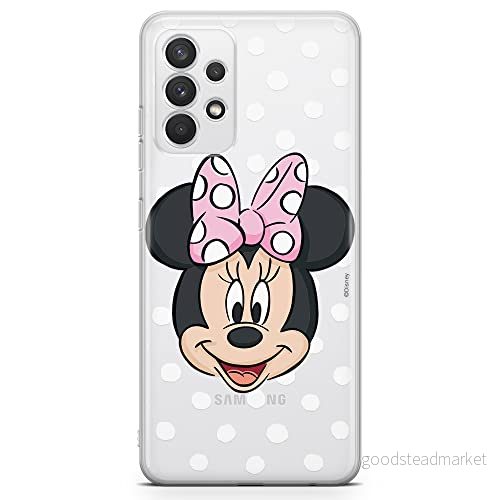 ERT GROUP mobiltelefonfodral för Samsung A32 4G LTE originalt och officiellt licensierat Disney mönster Minnie 057 optimalt anpassad till formen på mobiltelefonen, gedeeltelijk transparant 5903040469453