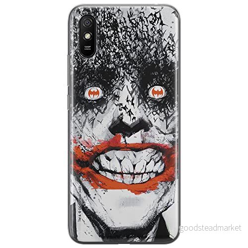 ERT GROUP mobiltelefonfodral för Xiaomi REDMI 9A originalt och officiellt licensierat DC mönster Joker 007 optimalt anpassad till formen på mobiltelefonen, fodral tillverkad av TPU plast 5903040298435
