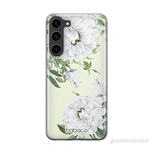 ERT GROUP mobiltelefonfodral för Samsung S23 originalt och officiellt licensierat Babaco mönster Flowers 047 optimalt anpassad till formen på mobiltelefonen, fodral tillverkad av TPU plast 5905511428105
