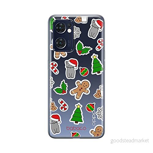 ERT GROUP mobiltelefonfodral för Oppo RENO 7 5G originalt och officiellt licensierat Babaco mönster Winter 006 optimalt anpassad till formen på mobiltelefonen, gedeeltelijk transparant 5905511309732