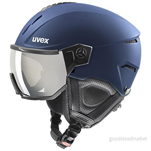 uvex instinct visor, Skidhjälmen unisex vuxen, navy mat, 53 56 cm 4043197340319