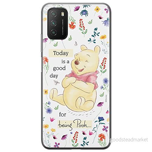 ERT GROUP mobiltelefonfodral för Xiaomi REDMI 9T originalt och officiellt licensierat Disney mönster Winnie the Pooh and friends 029, fodral tillverkad av TPU plast 5904805594991