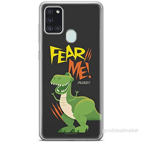 ERT GROUP mobiltelefonfodral för Samsung A21s originalt och officiellt licensierat Disney mönster Toy Story 007 optimalt anpassad till formen på mobiltelefonen, fodral tillverkad av TPU plast 5903040263495