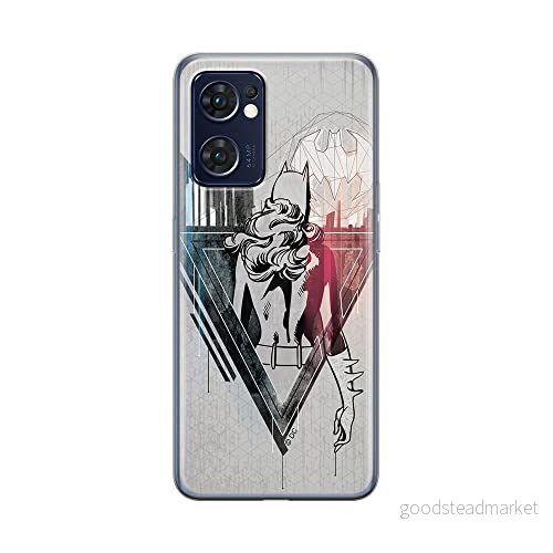 ERT GROUP mobiltelefonfodral för Oppo RENO 7 5G originalt och officiellt licensierat DC mönster Bat Girl 003 optimalt anpassad till formen på mobiltelefonen, fodral tillverkad av TPU plast 5905511302696